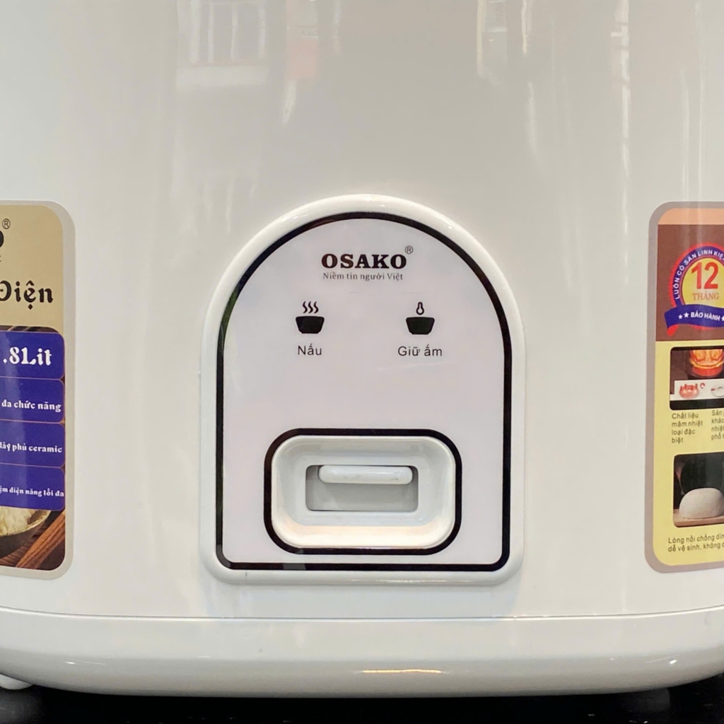 Nồi cơm điện quai xách Osako OCD318 (1tx4)