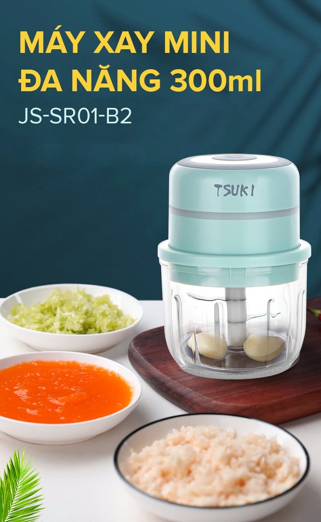 Máy xay đa năng mini Tsuki TS-SR01-B2 (1tx30)