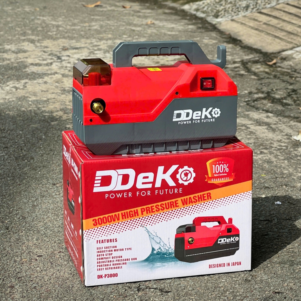 Máy rửa xe Deko DK-P3000 (1tx2)