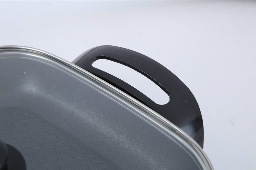 Lẩu điện vuông 4.0L Ladomax Ha-233V, Vuông (1tx6)