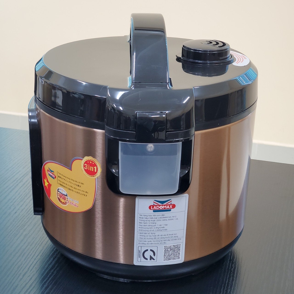 Nồi cơm điện 1.2L Ladomax Ha-7812