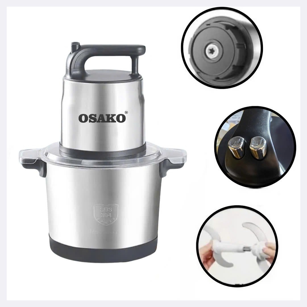 Máy xay thịt Osako OST1025, 5.8L, 950W (1tx4)