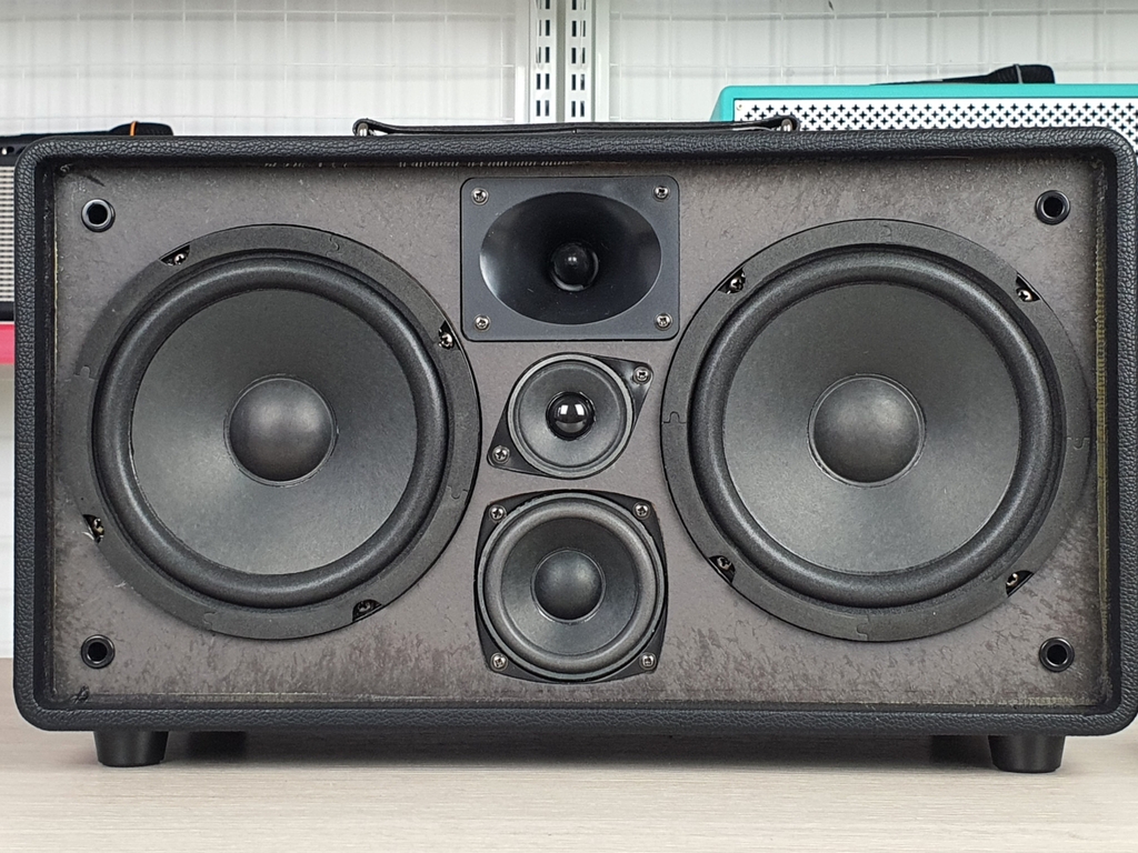 Loa xách tay bass đôi 16cm Ladomax X-216(DSP)