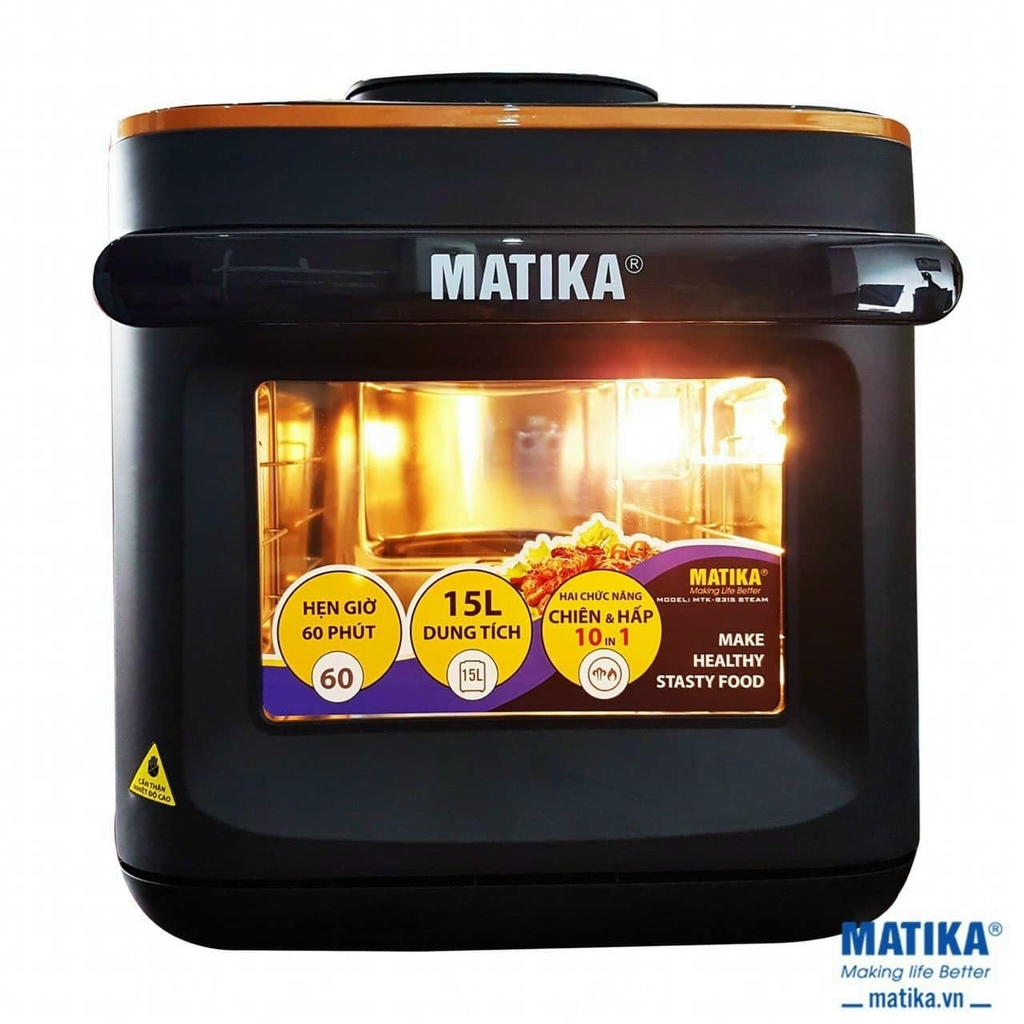 Nồi chiên hơi nước 15L Matika MTK-9315