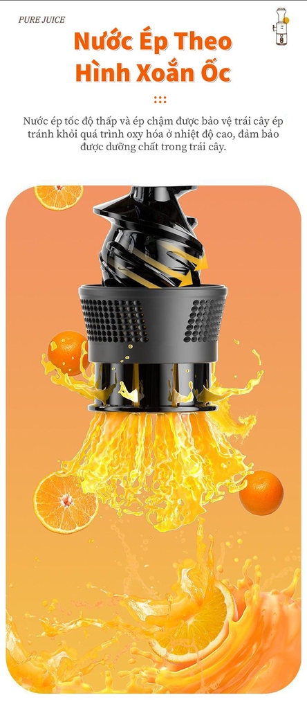 Máy ép chậm Mini Tsuki TS2106C (1tx8)