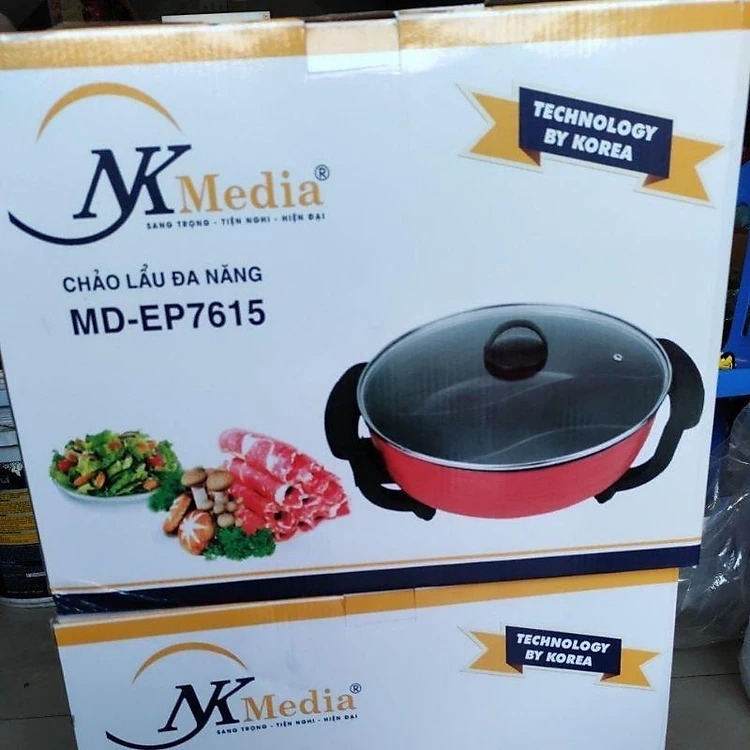Lẩu 2 ngăn Nkmedia MD-EP7615 (1tx8)