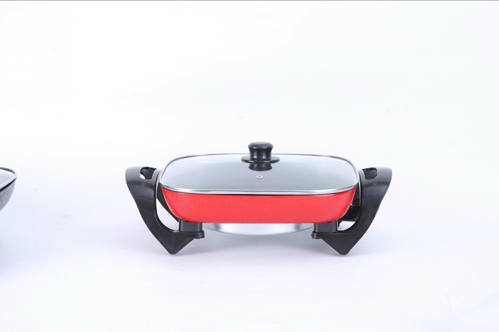 Lẩu điện vuông 4.0L Ladomax Ha-233V, Vuông (1tx6)