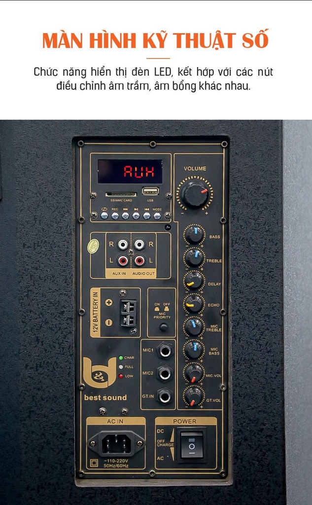 Loa 3 tấc đơn Bestsound BD-380