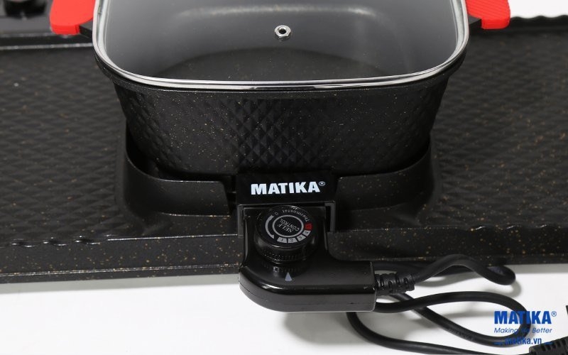 Bếp nướng lẩu đa năng Matika MTK-7826 (1tx4)
