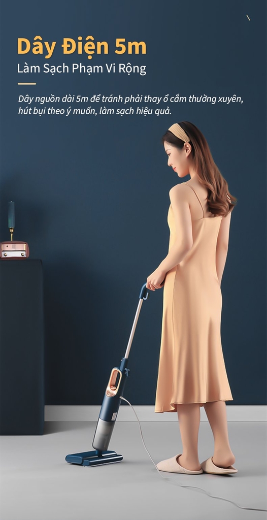 Máy hút bụi lau sàn 2 trong 1 Tsuki TS-LF20 (1tx9)