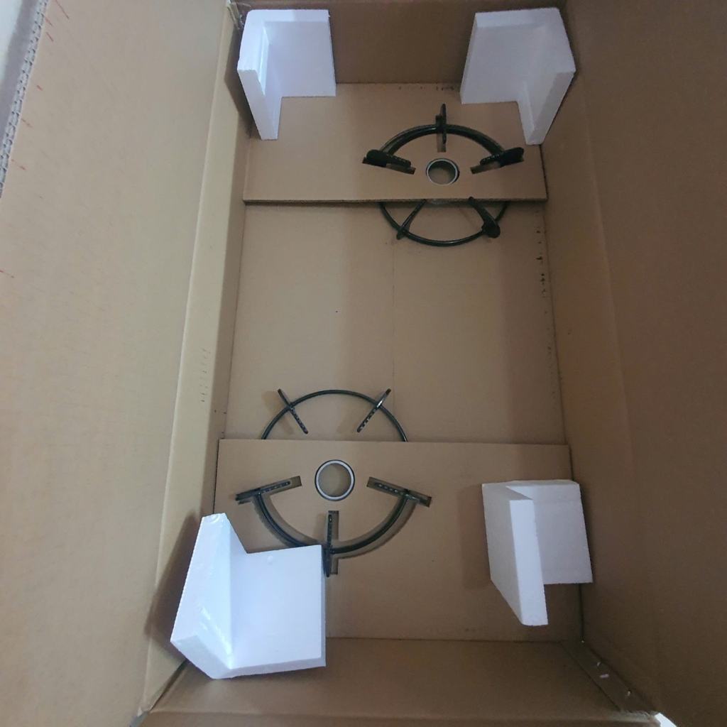 Bếp Ga Đôi Mặt Kiếng Sen Mol KAMACHI KM-212