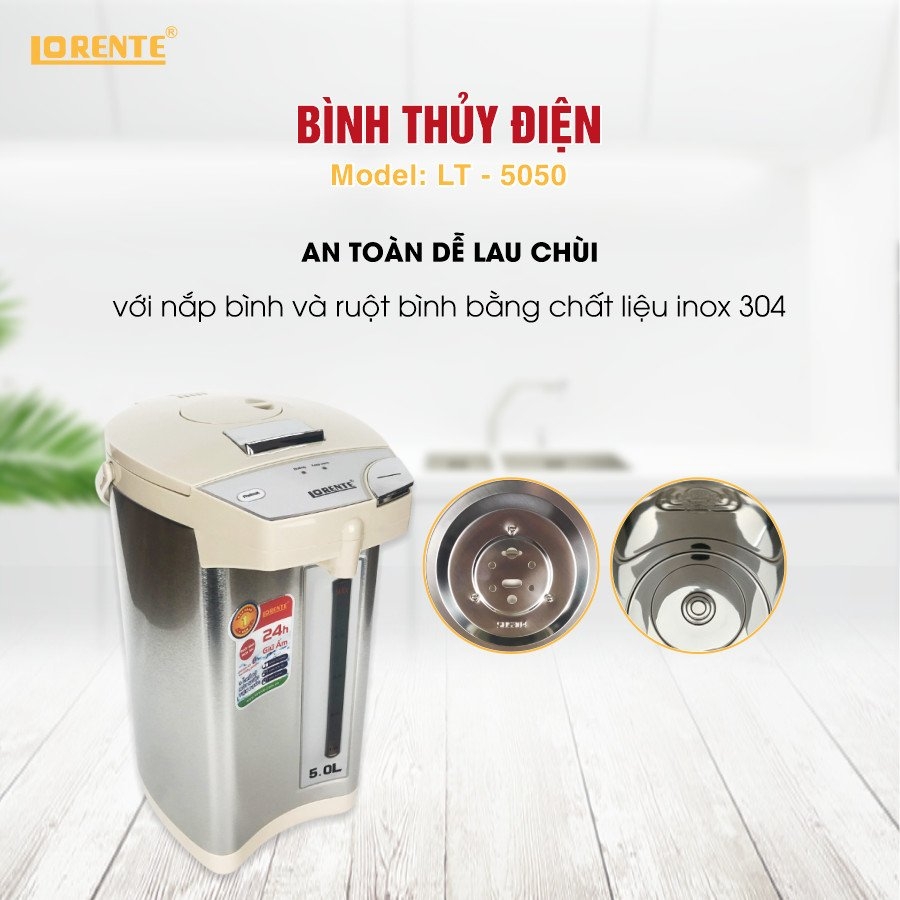 Bình thủy điện 3.5L Lorente LT-5035