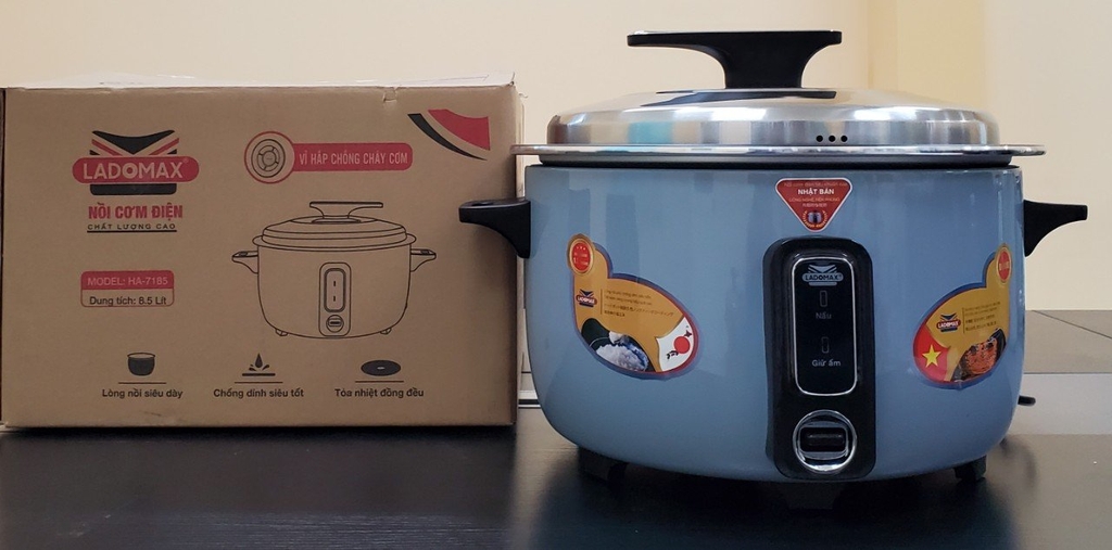 Nồi cơm điện nắp rời 8.5L Ladomax Ha-7185