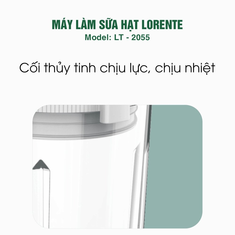 Máy Xay Nấu Sữa Hạt Lorente LT-2055