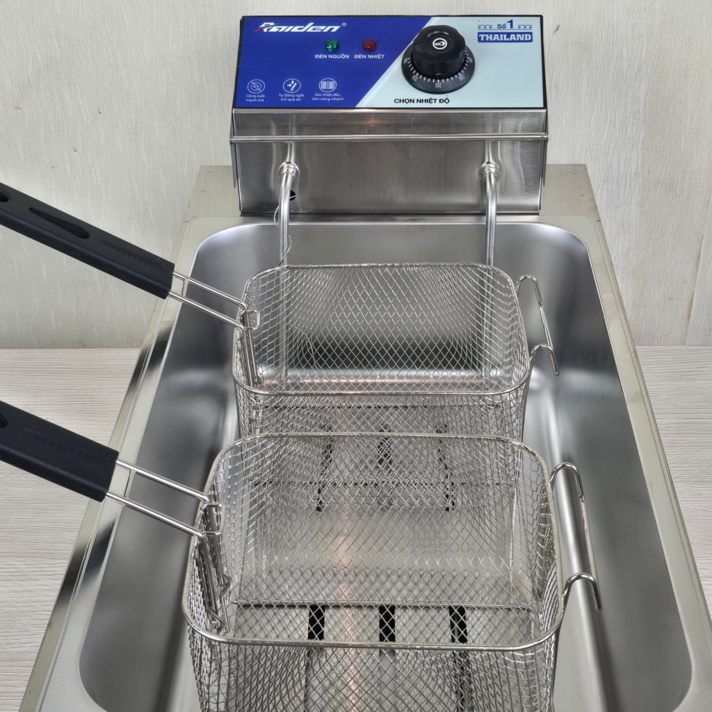 Bếp Chiên Nhúng Điện Đơn 12L Raiden RD-1112