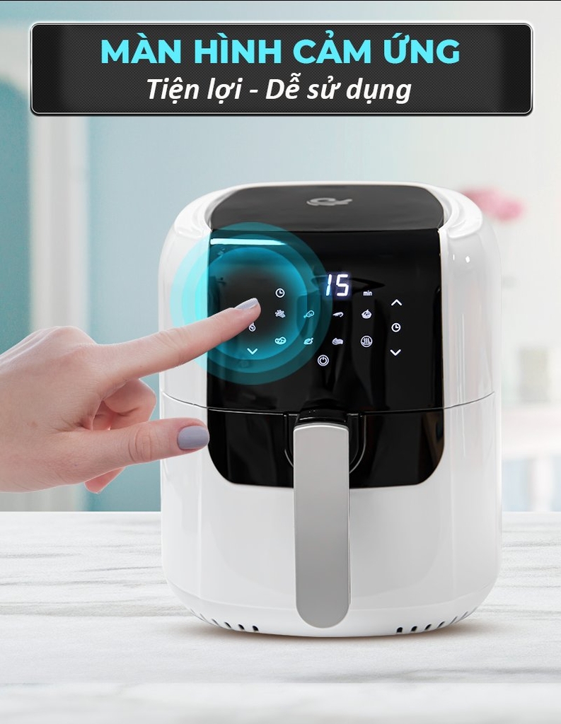 Nồi chiên không dầu 6.5L Tsuki VS-502A