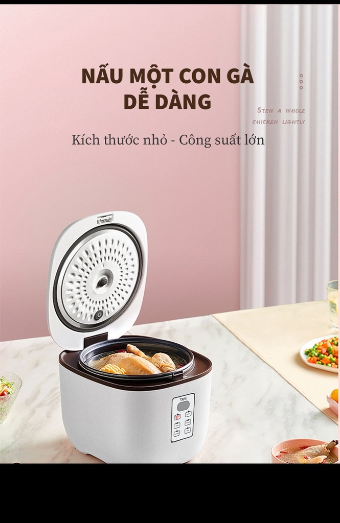 Nồi cơm điện tử 1.2L Tsuki TS-XH30 (1tx8)