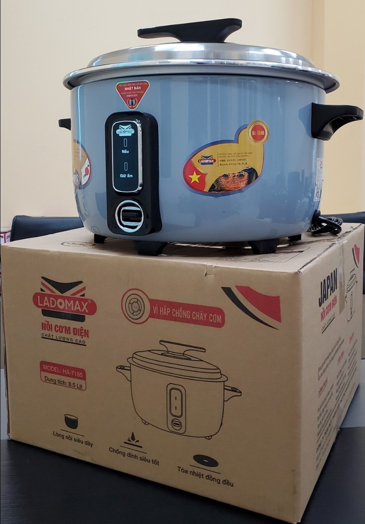 Nồi cơm điện nắp rời 8.5L Ladomax Ha-7185