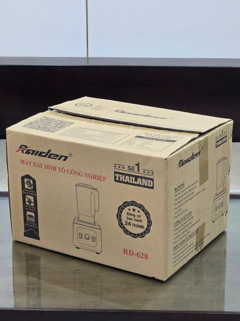 Máy xay sinh tố công nghiệp Raiden RD-628, cối 3 lít, 2680W (1tx4)