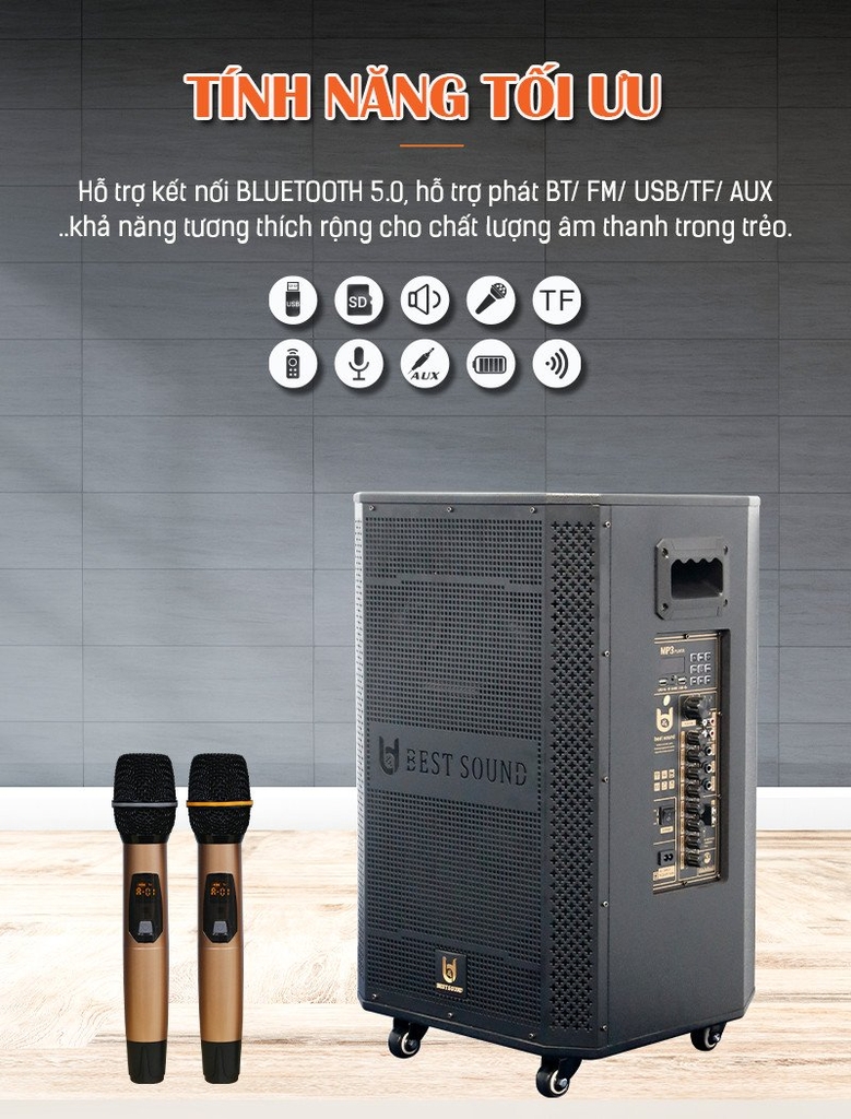 Loa 3 tấc đơn Bestsound BD-380