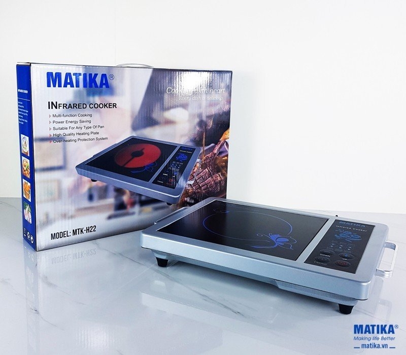 Bếp điện hồng ngoại Matika MTK-H22 (1tx6)