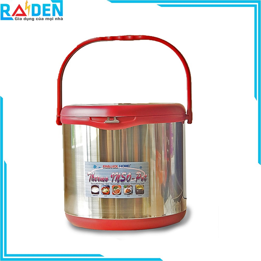 Nồi ủ Thermo cao cấp 2 Tầng 6 Lít Khaluck KL-711