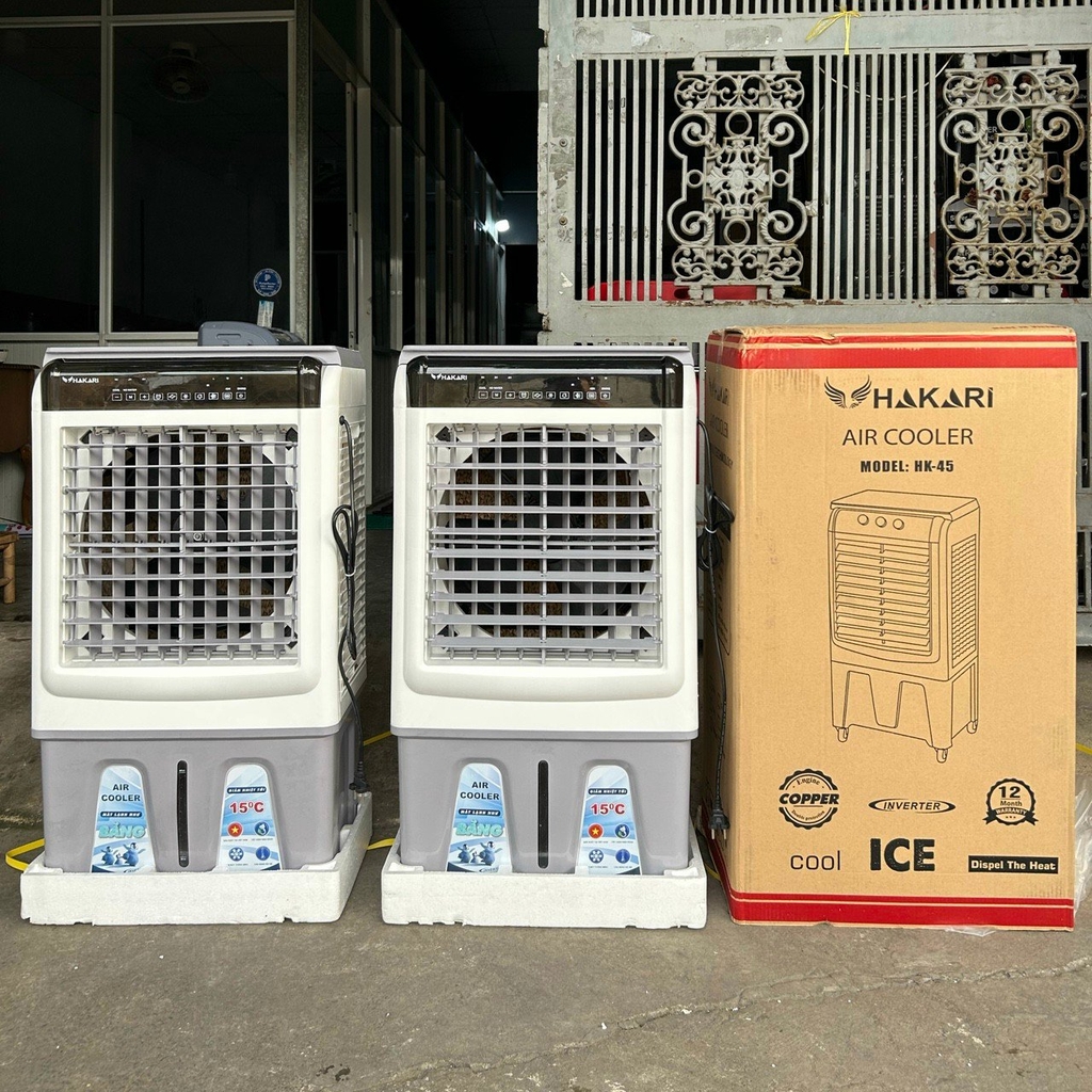 Quạt làm mát 45L điện tử Hakari HK45 Remote