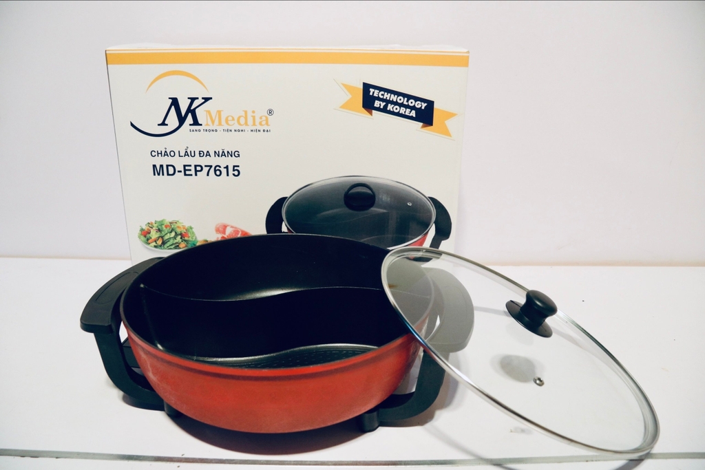 Lẩu 2 ngăn Nkmedia MD-EP7615 (1tx8)