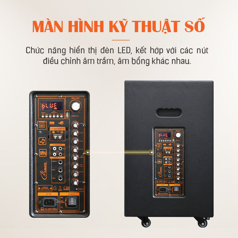 Loa kéo Bestsound BD-8012, Bass 12 inch, công suất 80W