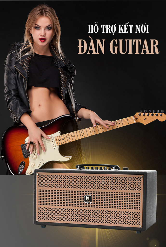 Loa kéo xách tay Bestsound M6-PRO, Bass đôi 6.5 inch, 100W