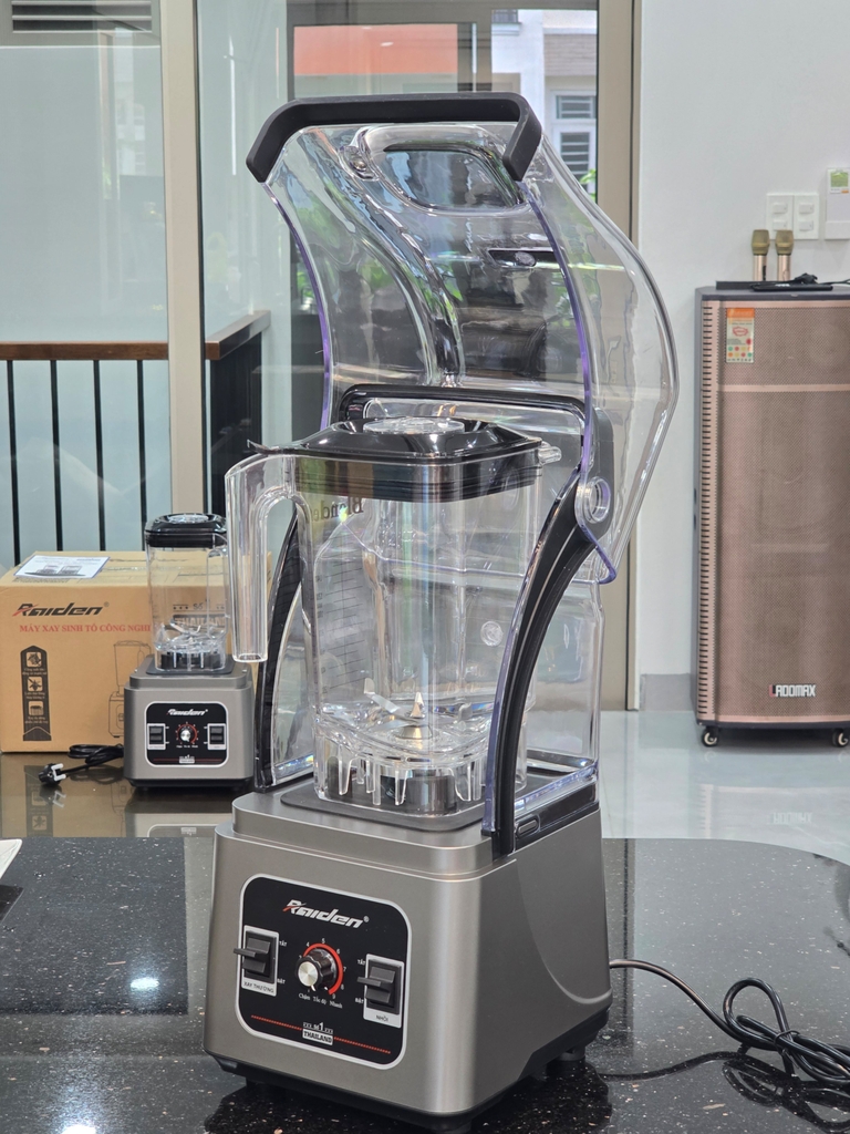 Máy xay sinh tố công nghiệp Raiden RD-630, cối 3 lít, 2680W (1tx2)
