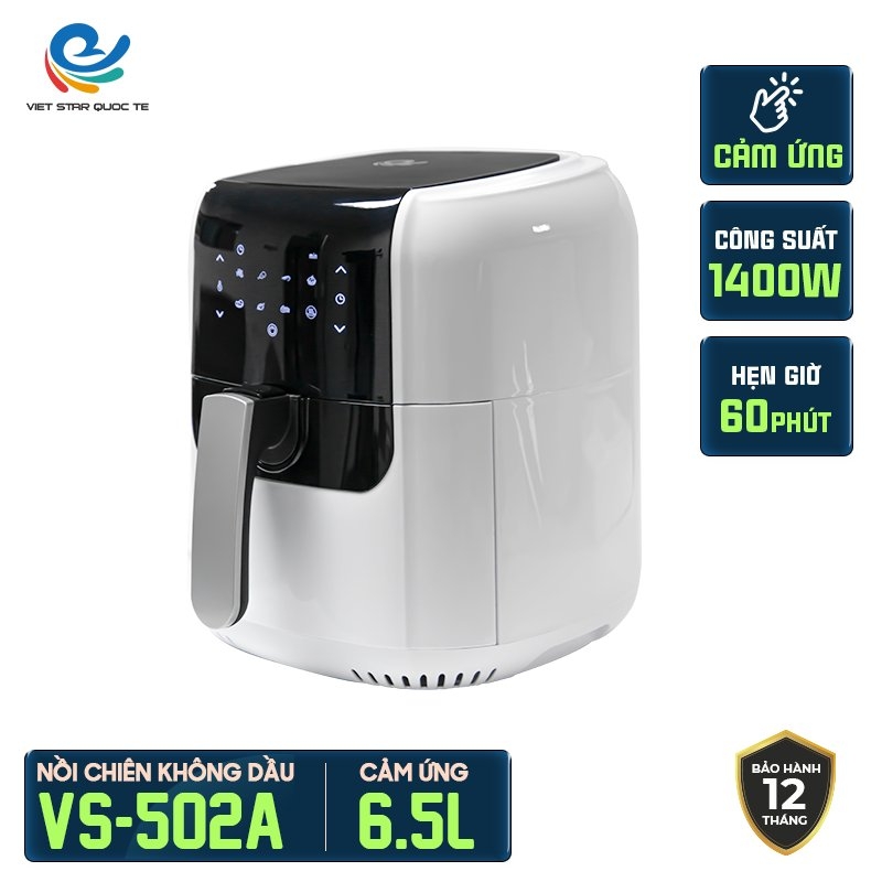 Nồi chiên không dầu 6.5L Tsuki VS-502A