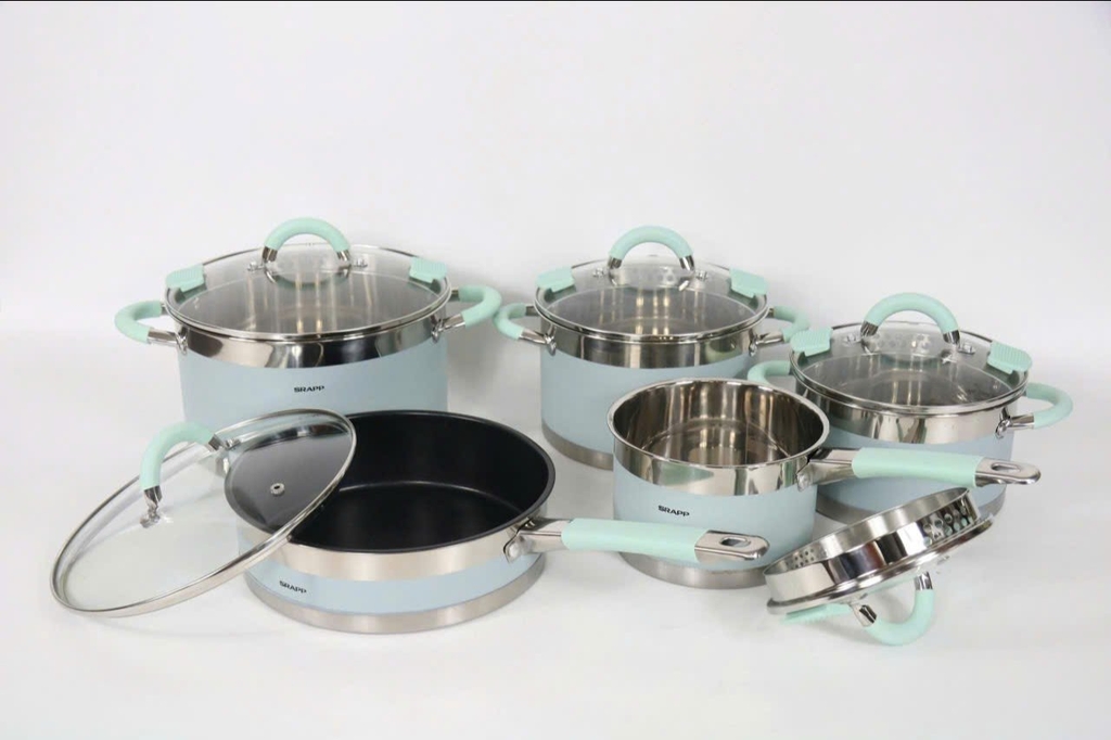 Bộ nồi 5 món SRAPP SH666 (1tx2)