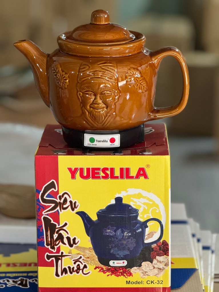 Siêu sắc thuốc Ông Già YUESLILA CK32 (1tx12)