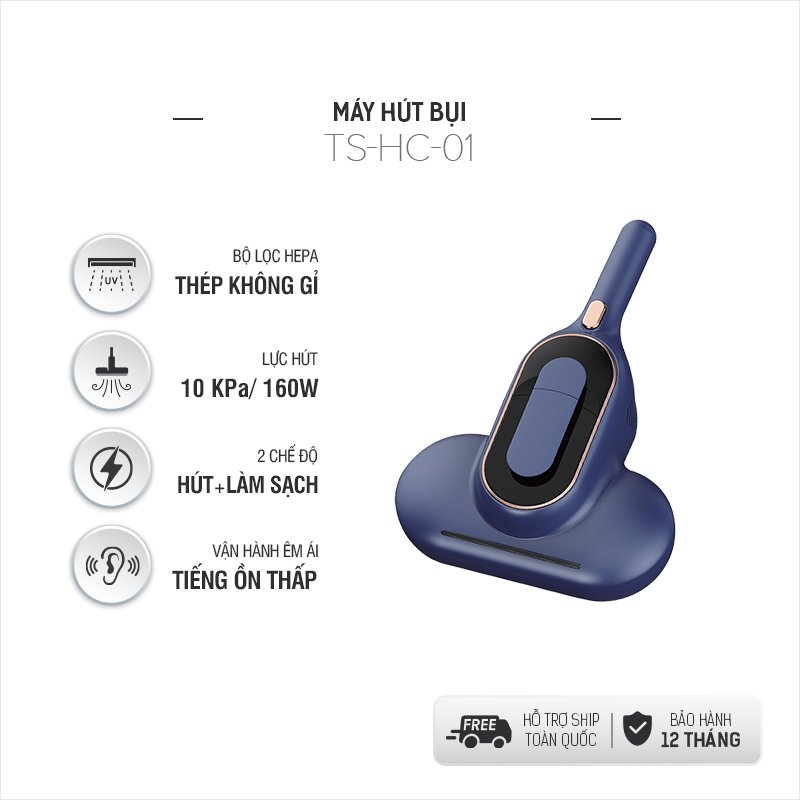 Máy hút bụi ra giường, sofa Tsuki TS-HC01 (1tx8)