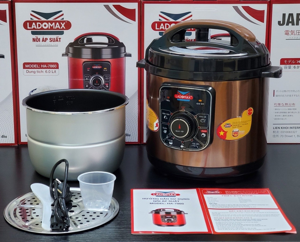 Nồi áp suất 6L Ladomax Ha-7860