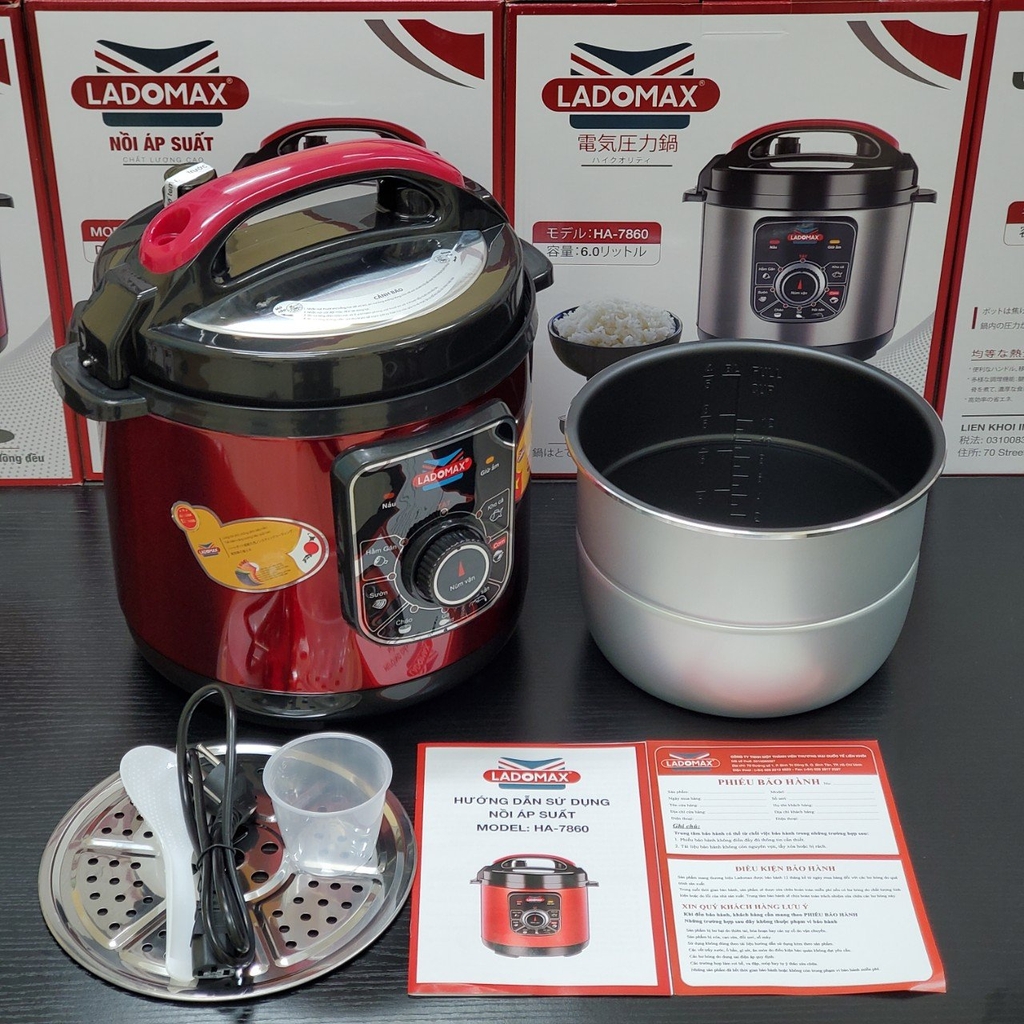 Nồi áp suất 6L Ladomax Ha-7860