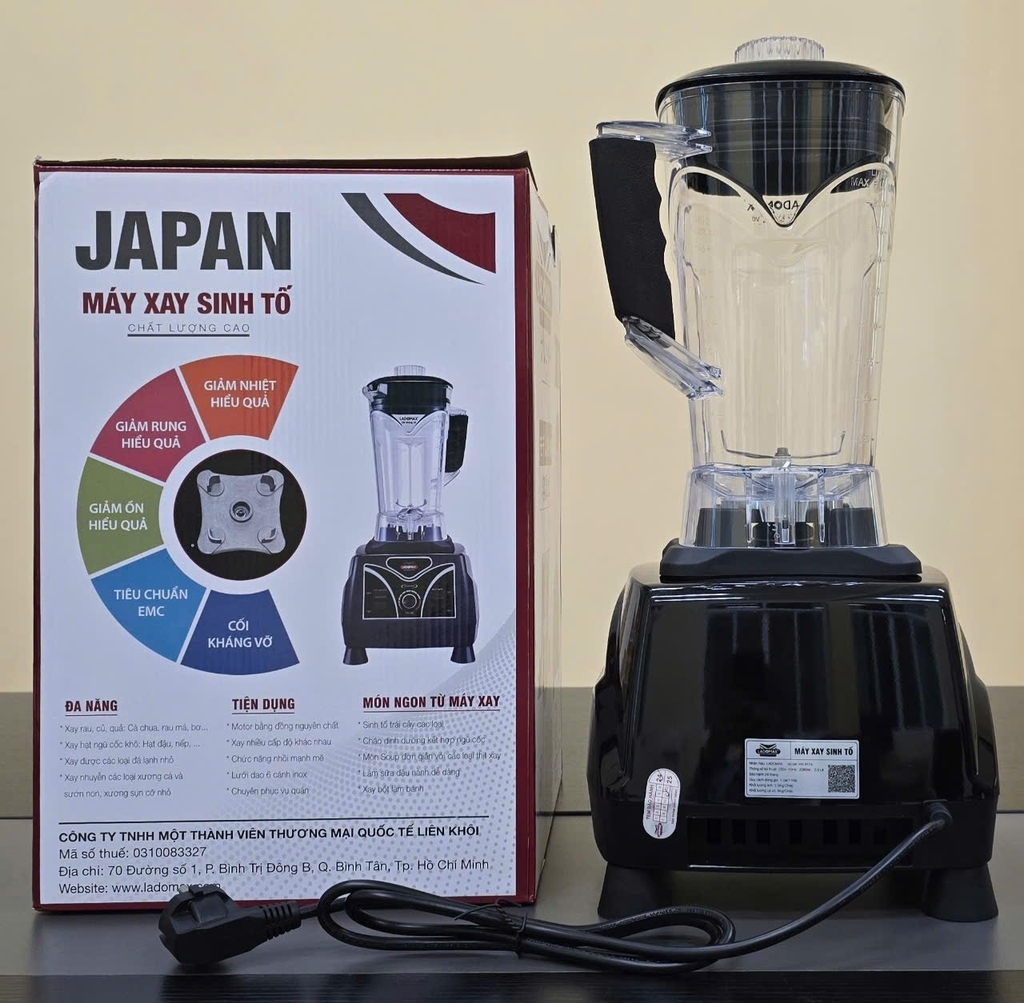 Máy xay sinh tố công nghiệp Ladomax Ha-9114 (1tx4)