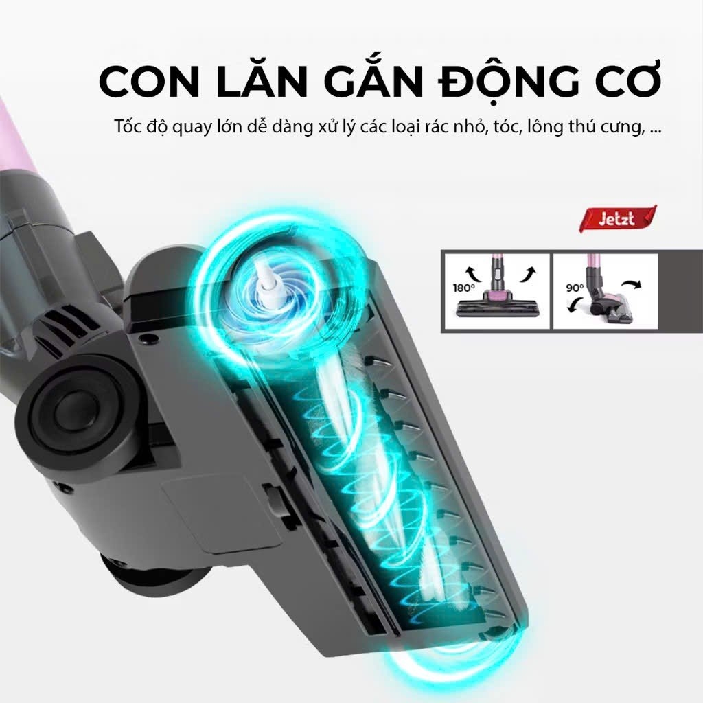 Máy hút bụi cầm tay không dây Jetzt  SX25