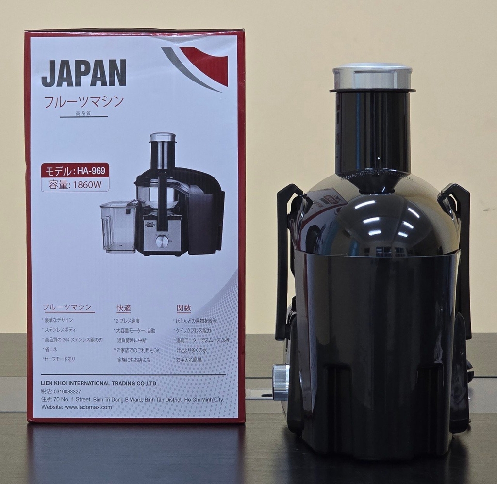 Máy ép trái cây công nghiệp Ladomax Ha-969 (1tx4)