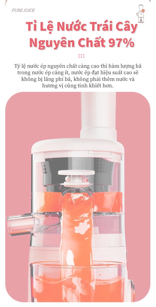 Máy ép chậm Mini Tsuki TS2106C (1tx8)