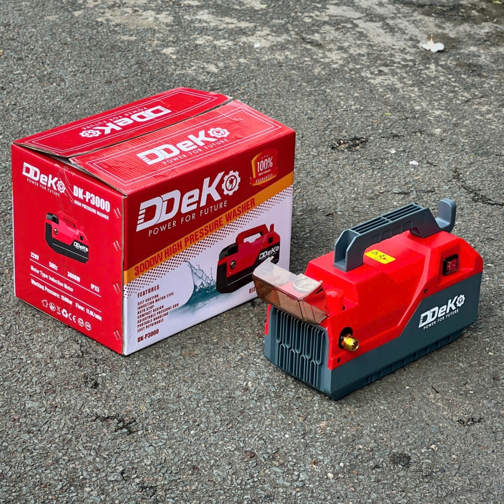 Máy rửa xe Deko DK-P3000 (1tx2)