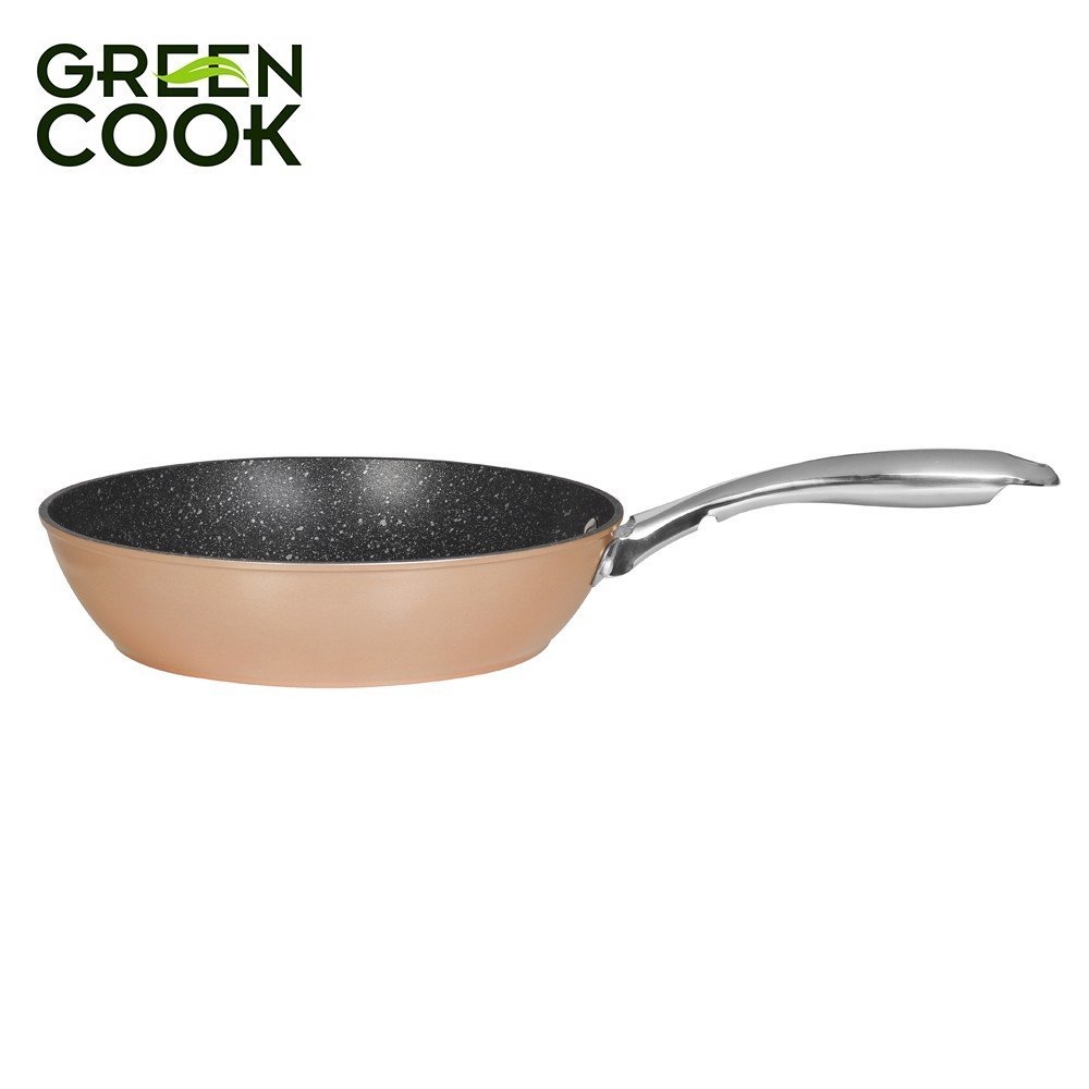Chảo chống dính vân đá hoa cương Greencook GCP08-20IH