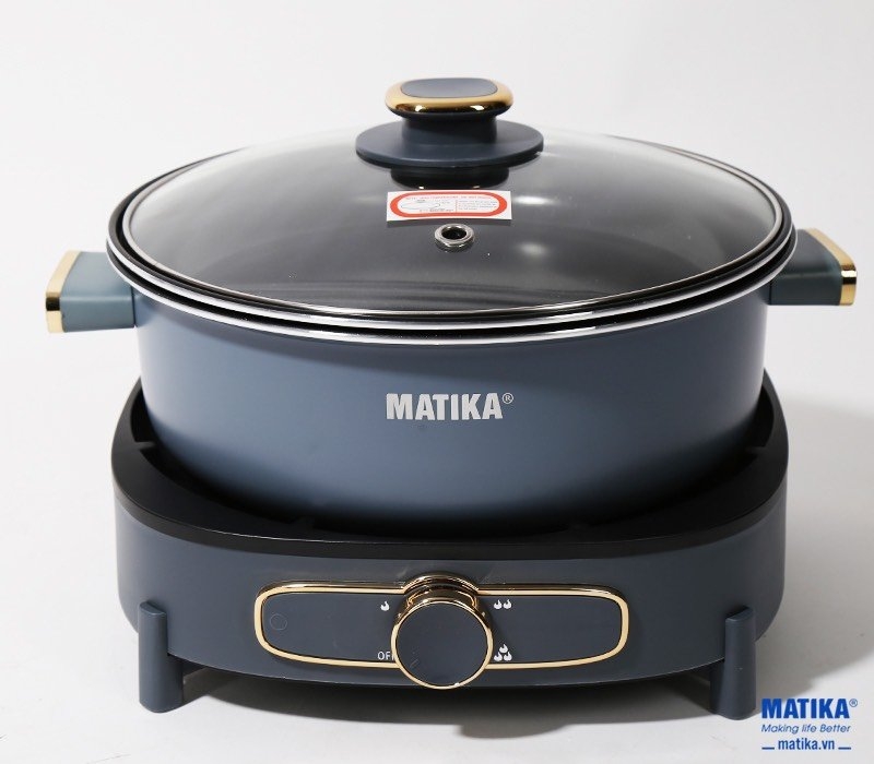 Nồi lẩu nướng đa năng Matika MTK-9055
