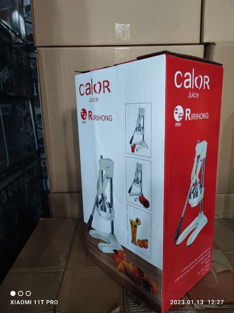 Dụng cụ ép cam bằng tay Ririhong CALOR 3.9Kg, Sơn màu tĩnh điện