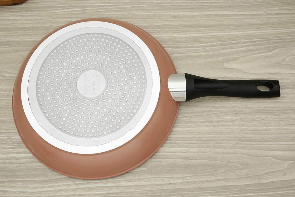 Chảo vân đá chống dính Greencook GCP221-28IH (1tx6)