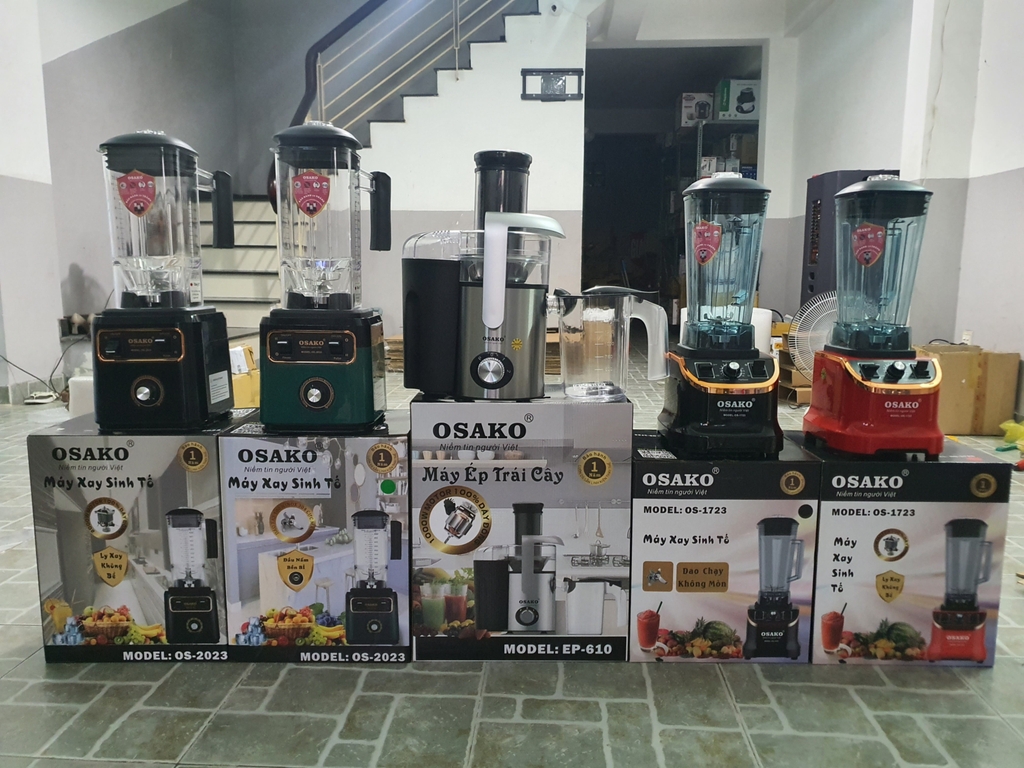 Máy sinh tố công nghiệp 2000w Osako OS-2023 (1tx4)
