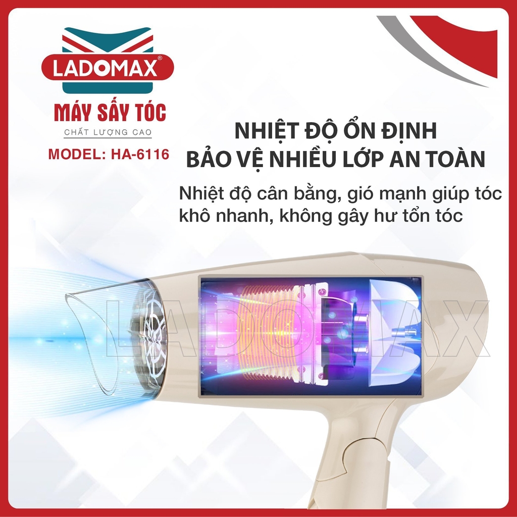 Máy sấy tóc Ladomax Ha-6116