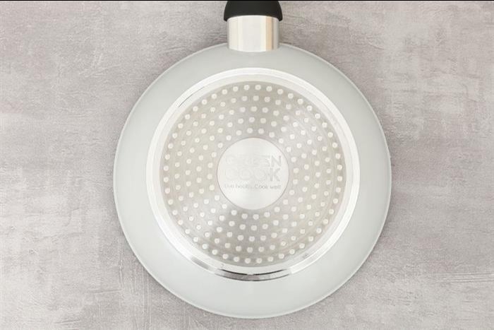 Chảo chống dính 20cm Greencook GCP2526-20IH (1tx6)