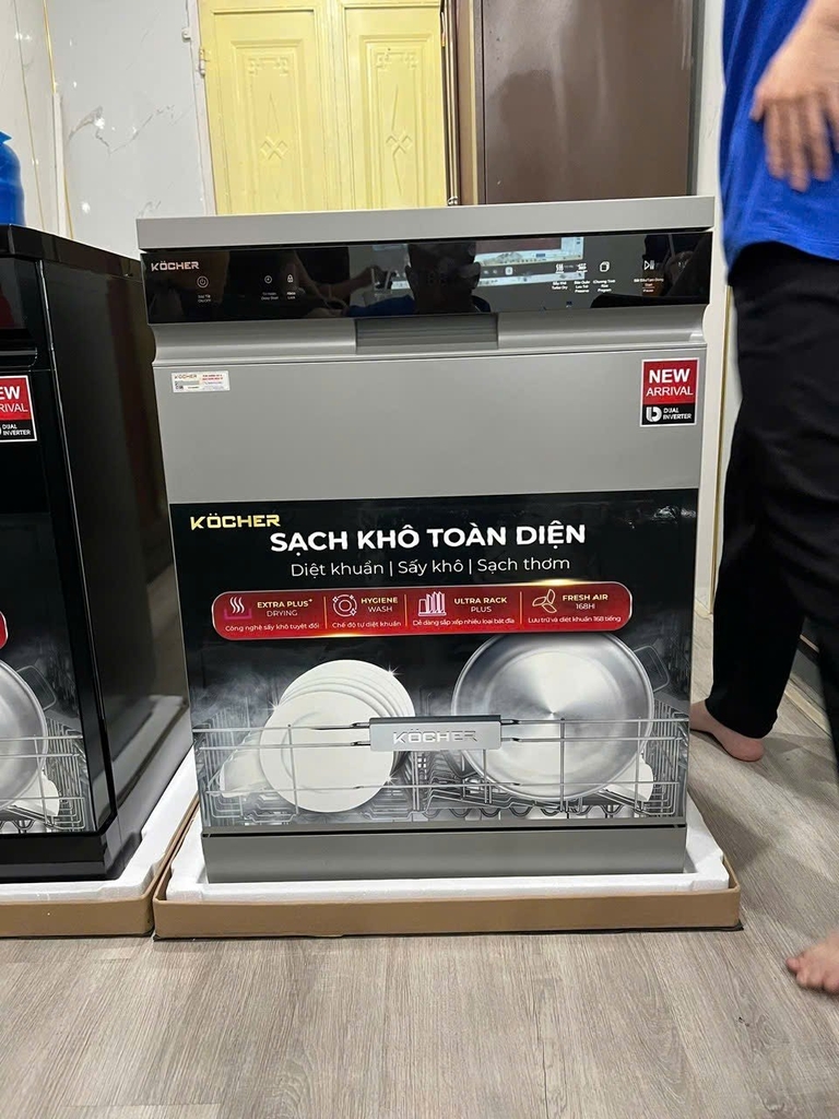 Máy rửa chén 17 bộ Kocher X15